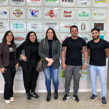 Diretoria da ACISMI recebe equipe da Secretaria de Esportes do Governo Municipal para tratar do interfirmas
